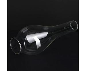 Didiseaon Chimenea transparente para lámpara de queroseno de vidrio, 38 orificios para portalámparas, repuesto fácil de instalar para pequeñas chimeneas y uso en el hogar