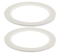 Didiseaon Cinta Adhesiva para Violín 3 MM Blanca 2 Unidades Pegatinas para Posiciones Diapasón Cinta Guía para Dedos Compatible Violín y Práctica para Principiantes