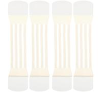 Didiseaon Cinta Tensora Piel para Cuello, Pequeña y Flexible, de Goma Beige, para Levantar y Reafirmar Líneas del Cuello, Adecuado para Cuidado Diario