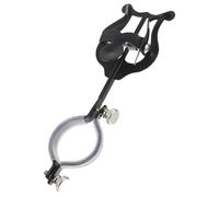 Didiseaon Clip Ajustable para Partituras de Saxofón y Clarinete Soporte Metálico Portátil para Instrumentos de Viento Ligero y Resistente para Bandas de Marcha y Flauta