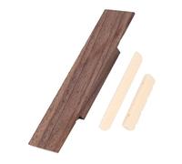 Didiseaon Conjunto Profesional de Puente y Cejuela de Madera para Ukulele Premium Ajustables para Mejora de Tono Herramienta Práctica para Luthiers y Reemplazo Fácil Instrumentos de Cuerdas