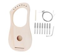 Didiseaon Contrabajo Cuerdas Instrumento Musical de Lira Arpa de Lira de Madera para Principiantes Crea Tu Propia Arpa para Amantes Música