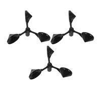Didiseaon Copa Medidora de Viento Abs 3 Piezas para Sensor de Velocidad del Viento Carcasa Resistente Ligera para Medidor de Exterior Herramienta de Medición Precisa