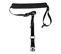 Didiseaon Correa de Cuello Negra para Saxofón Soprano Ajustable y Acolchada para Uso Conciertos Práctica o Actuaciones Función de Soporte para Instrumento Musical y Material Resistente