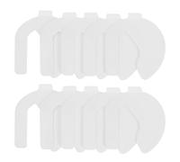 Didiseaon Corrector de Oreja Prominente 10 Unidades Pegatinas Adhesivas para Corrección de Valgo Auricular Parche Suave Cómodo para Uso Diario Orejas Grandes y Sensibles