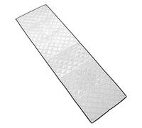 Didiseaon Cubierta Aislante de Aluminio para Congelador Horizontal 3 Capas 50x180 Cm Ventosas, Funda Antipolvo para Frigorífico, Manta Térmica Reflectante para Uso Exterior y Comercial
