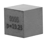 Didiseaon Cubo de Metal de Alta Densidad 10 MM 74W para Educación Científica Demostraciones en Aula y Aprendizaje en Casa Herramienta Didáctica para Alumnos y Escuela