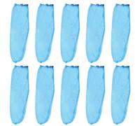 Didiseaon Cubrezapatos Desechables Impermeables para Lluvia 50 Unidades Extra Largos 70 CM X 35 CM Azul Antideslizantes y Resistentes al Desgaste Protección Eficaz para Días Lluviosos