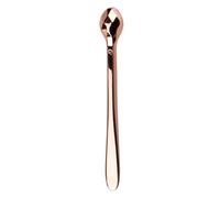 Didiseaon Cuchara de Aleación de Zinc para Crema de Ojos Oro Rosa Palo de Masaje Ocular Portátil para Aliviar Fatiga y Mejorar Circulación Sanguínea en Cuidado Facial