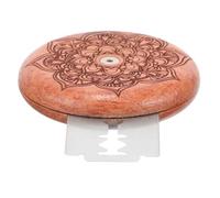 Didiseaon Cuchillo para Pan de Panadería Mango de Madera de Palo de Rosa, Juego Portátil 5 Cuchillas de Acero Inoxidable, Cortador Redondo para Masa y Hornear Baguettes