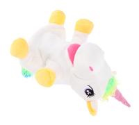 Didiseaon de Mano Creativas para Niños Juguetes de Mano de Felpa Suave Títeres de Unicornio Realistas para Cuentos Juego 1