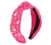 Didiseaon Diadema Ancha Y Suave Para Mujer Diadema Con De Béisbol Estilo Bohemio Banda Para El Cabello Decorada A La Moda