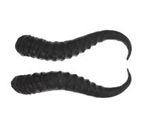 Didiseaon Diadema Cuernos de Astas Artificiales Negras de Plástico para Cosplay y Diy, Accesorios Delicados para Decorar y Crear Tocados Únicos y Elegantes en Fiestas