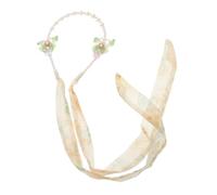 Didiseaon Diadema de Cinta para Niñas Adornos Cabello Elegantes Diadema con Cintas para Bodas Fiestas y Atuendos de Temporada