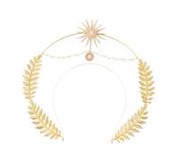 Didiseaon Diadema Dorada De Moda Tocado Elegante Para Fiestas Accesorio De Oro Para El Cabello