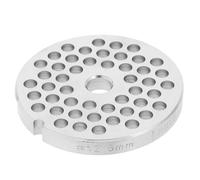 Didiseaon Disco de Placa para Picadora de Carne Acero Inoxidable 69mm Diámetro Exterior 6mm Orificio Cuchilla Repuesto para Máquina de Picar Carne Uso en Cocina