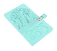 Didiseaon Dispositivo para Hacer Filigranas de Papel Azul con 20 Alfileres, Tablero para Quilling con Pasadores Ranurados y Mini Cajón, Herramienta Manual para Enrollar y Decorar Papel