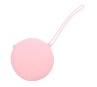 Didiseaon Estuche De Silicona Reutilizable Para, Caja Organizadora Compacta y Portátil, Color Rosa Oscuro Textura, Protección Higiénica Para Uso Diario y Viajes Para Mujeres