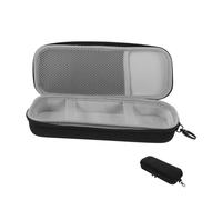 Didiseaon Estuche de Transporte para Micrófono Doble Eva Compatible con Jbl Caja de Almacenamiento Rígida para Micrófonos Resistente y Arañazos para Negro con Interior Gris
