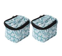 Didiseaon Estuche Organizador De Esmaltes De Uñas Con 9 Ranuras Asa Para Viaje Hogar Kit De Almacenamiento De Uñas