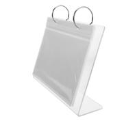 Didiseaon Expositor Muestras Uñas Organizador Escritorio Soporte Tarjetas Álbum Pegatinas Accesorios Salón