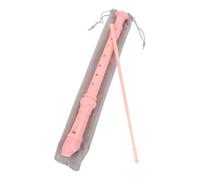 Didiseaon Flauta Dulce Soprano De Duradera Para Estudiantes y Color Rosa Fácil De Tocar Como Clarinete