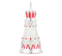 Didiseaon Frasco de Perfume Decorativo Estilo Oriente Medio Gotero, 25ml, Rojo, Metal y Vidrio, para Líquidos y Perfume, para Trabajo y Viaje