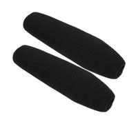 Didiseaon Funda a Prueba de Viento para Micrófono de Entrevista, Cubierta de Esponja de Alta Densidad, Protector de Viento para Micrófonos de Cámara, 2 Piezas para Grabación al Aire Libre,