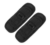 Didiseaon Funda para Linterna Pequeña 14,5x5,4 Cm de Nailon Resistente Negra con Clip para Cinturón, Soporte para Camping, Senderismo y Actividades al Aire Libre, Pack de 2 Unidades