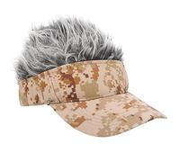 Didiseaon Gorra De Béisbol Peluca Gorra Para Hombre Diseño Decorativo Adecuado Para Eventos