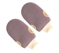 Didiseaon Guantes De Baño Exfoliantes 2 Pares Toalla Tipo Guante Universal Masajeador Corporal Exfoliante Para Mujeres y Hombres