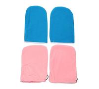 Didiseaon Guantes De Parafina Para De Manos 2 Piezas Guantes Calentadores De Cera Material Lavable y Reutilizable Para Spa y Cuidado Color Aleatorio