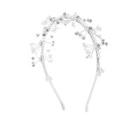 Didiseaon Headband para Niñas con de Princesa y Perlas Falsas Accesorio Ligero y Elegante para Cumpleaños Bodas y Sesiones Fotográficas