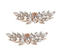 Didiseaon Hebillas Decorativas de Zapatos para Mujer Clips de Desmontables Accesorios Elegantes para Calzado Adornos Brillantes para Bodas y Conjunto