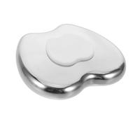 Didiseaon Herramienta de Masaje Facial Inoxidable Tabla Guasha Forma de Manzana para Masaje de Cara y Cuello de Tensión Facial y Portátil para Casa y