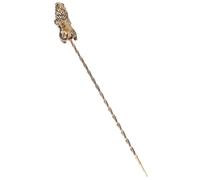 Didiseaon Herramienta Manual de Cobre para Dragar Cigarros, Alfiler Espiral para Mejorar Tiro, Accesorio Duradero, Herramienta Práctica para Accesorios de Fumar, Uso en Hogar y Fumadero