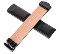 Didiseaon Herramienta Práctica Guitarra Bolsillo Portátil Duradera para Principiantes Entrenamiento Trastes y Acordes Fácil Transporte