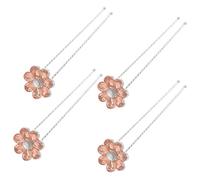 Didiseaon Horquilla De Novia Gitana De Imitación Para Bodas y Despedidas Solteras 4pcs