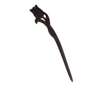 Didiseaon Horquilla Mujer Fabricante De Moño De Pelo Horquilla Para El Cabello Palos De Pelo Chino Alfiler Accesorios Para El Cabello De Mujer Palillos De Pelo Tulipán Black De Madera