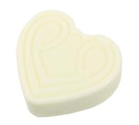 Didiseaon Jabón Artesanal Forma De Corazón Ácido Hialurónico Hidratante Para Cuidado Facial y Corporal, Barra Única Multiusos Natural Para Hombre y Mujer Color Verde Claro