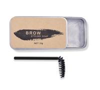 Didiseaon Jabón para Peinar Cejas Crema para Cejas Incolora de Plástico, Moldeado 3d, Cómodo, Natural y Duradero, para Mujeres