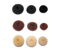 Didiseaon Juego De 3 Tornado De Donas Máquina Para Hacer Moños Trenzadora De Cabello Para Peinado Fácil