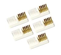 Didiseaon Juego de 5 Cepillos de Alambre de Cobre para Herramientas de Decoración de Uñas Limpiadores de Brocas para Uñas Limpiador de Brocas para Pulir Uñas Multifuncional