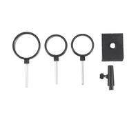 Didiseaon Juego de Lentes Cóncavas y Convexas para Experimentos Ópticos Físicos Escolares, Material Plástico y Vidrio, Equipo Didáctico de Física para Enseñanza y Aprendizaje Óptico, Uso