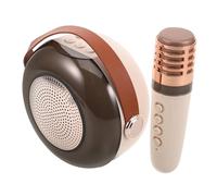 Didiseaon Karaoke Portátil con Micrófono Equipo De Karaoke para Fiestas y Camping