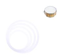 Didiseaon Kit de 4 Anillos Amortiguadores para Tambores de 12/13/14/16 Pulgadas Accesorios para Batería Función de Reducción de Ruido en Ensayos
