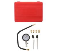 Didiseaon Kit de Comprobador de Compresión para Motores Fuera de Borda y Automóviles, Medidor de Presión de Cilindros Multifuncional, Herramienta Automotriz Portátil para Diagnóstico y