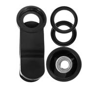 Didiseaon Kit de Lentes para Cámara Móvil con Clip Incluye Lente Ojo de Pez Macro y Gran Portátil y Compatible con Smartphones para Fotografía Creativa