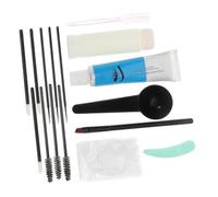 Didiseaon Kit de Tinte para Cejas Diy Gel para Peinar Cejas Tinte Marrón Herramientas de Maquillaje de Usar para Doméstico y Profesional