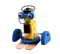 Didiseaon Kit Robot Infantil de Montaje DIY Material Seguro Juguete Educativo Stem para Desarrollo Creatividad y Coordinación Manual